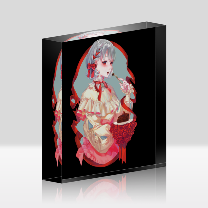 アクリルブロック - 100x100mm