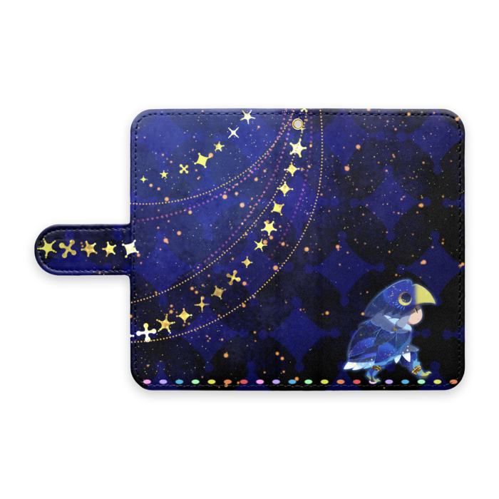 手帳型Androidケース - S - ストラップ穴 あり
