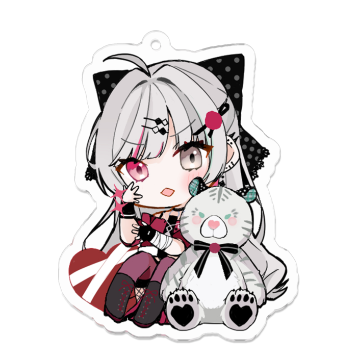 アクリルキーホルダー - 70 x 70 (mm)
