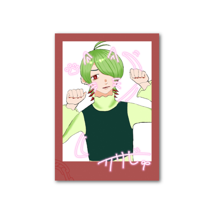 フォト風カード - 縦 - 両面