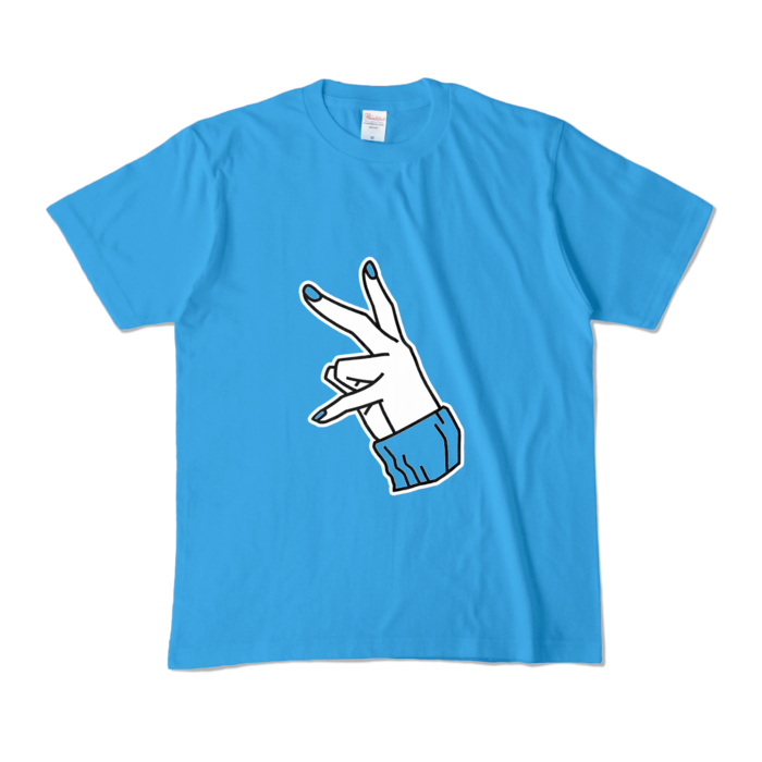 カラーTシャツ - M - ターコイズ (濃色)