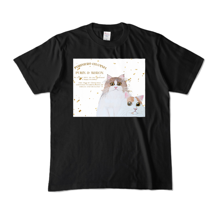 カラーTシャツ - M - ブラック (濃色)