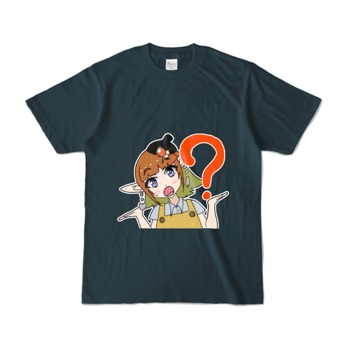 カラーTシャツ - S - デニム (濃色)
