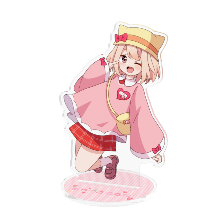 帽子ありうぃんく - 100x100mm