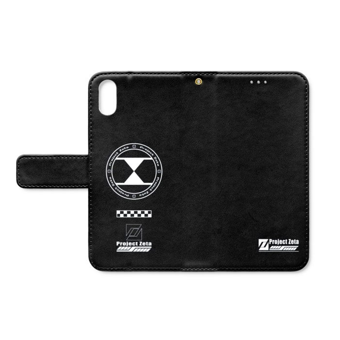 手帳型iPhoneケース - iPhone XS / X - ストラップ穴 あり