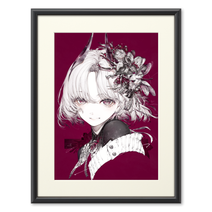 複製画(プリモアート) - A4 黒