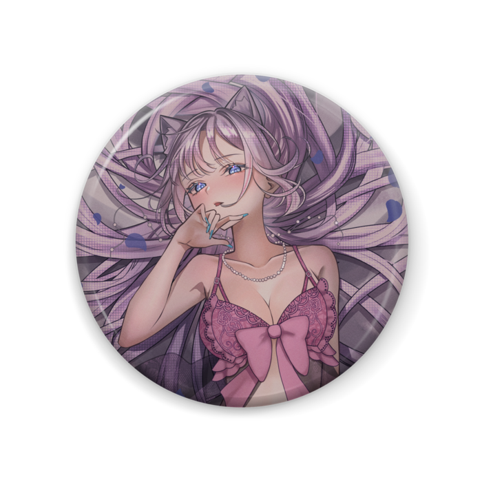 1周年記念缶バッジ - 57mm(等身)