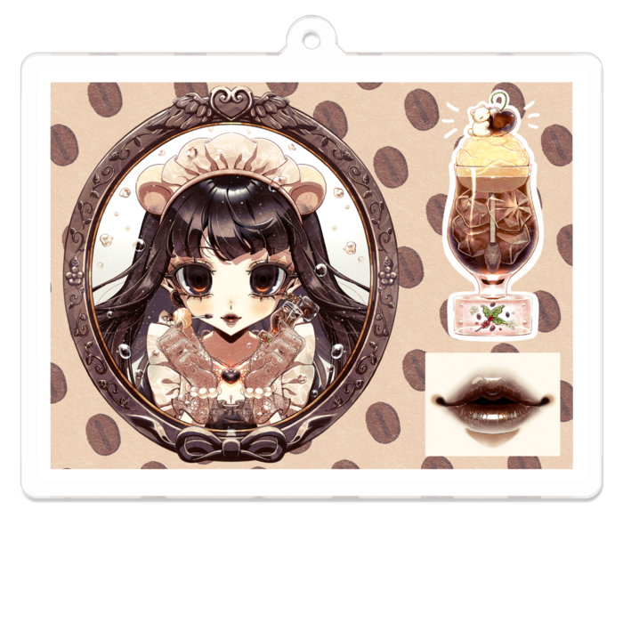 アクリルキーホルダー - 70 x 70 (mm)