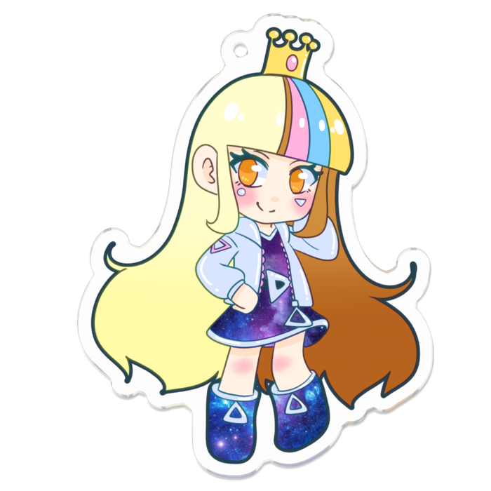 アクリルキーホルダー - 70 x 70 (mm)