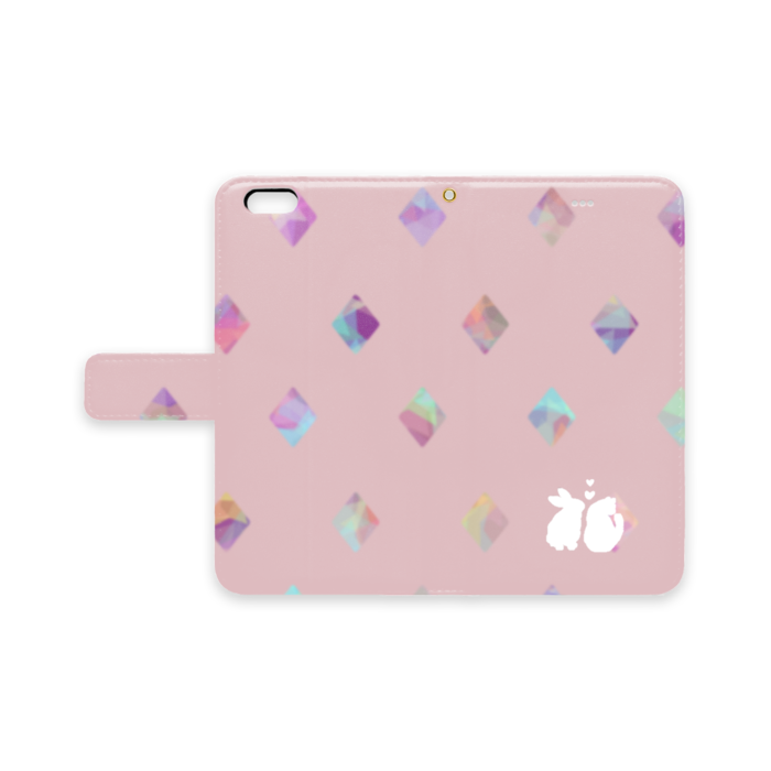手帳型iPhoneケース - iPhone 6 Plus / 6s Plus - ストラップ穴 あり