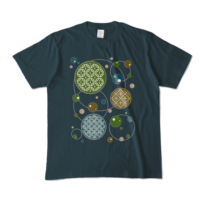 カラーTシャツ - M - デニム (濃色)