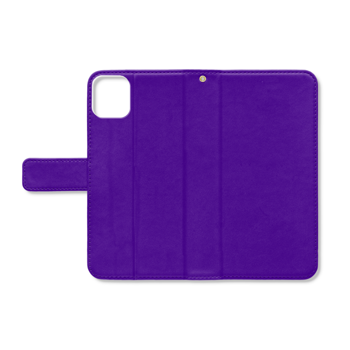 手帳型iPhoneケース - iPhone11ProMax - ストラップ穴 あり