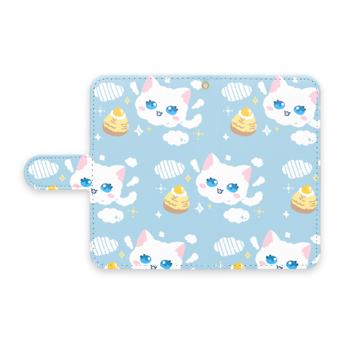 手帳型Androidケース - S - ストラップ穴 あり