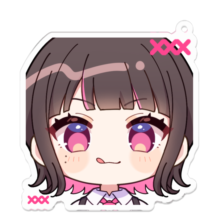 アクリルキーホルダー - 70 x 70 (mm)