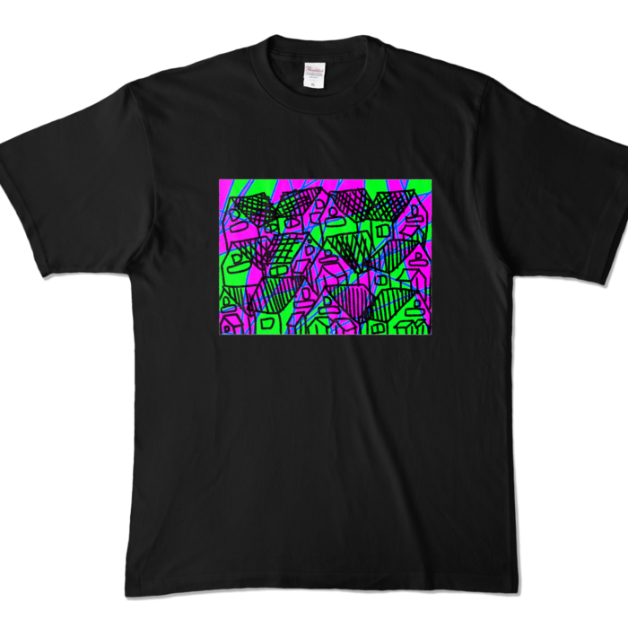 カラーTシャツ - XL - ブラック (濃色)