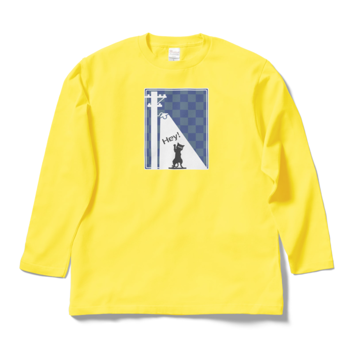 ロングスリーブTシャツ - L - イエロー
