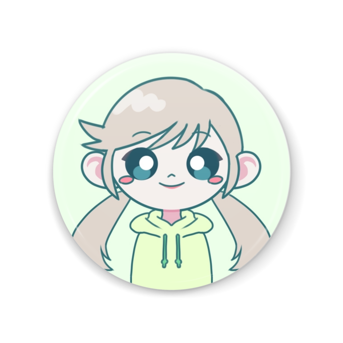 缶ミラー - 56mm　グリーン