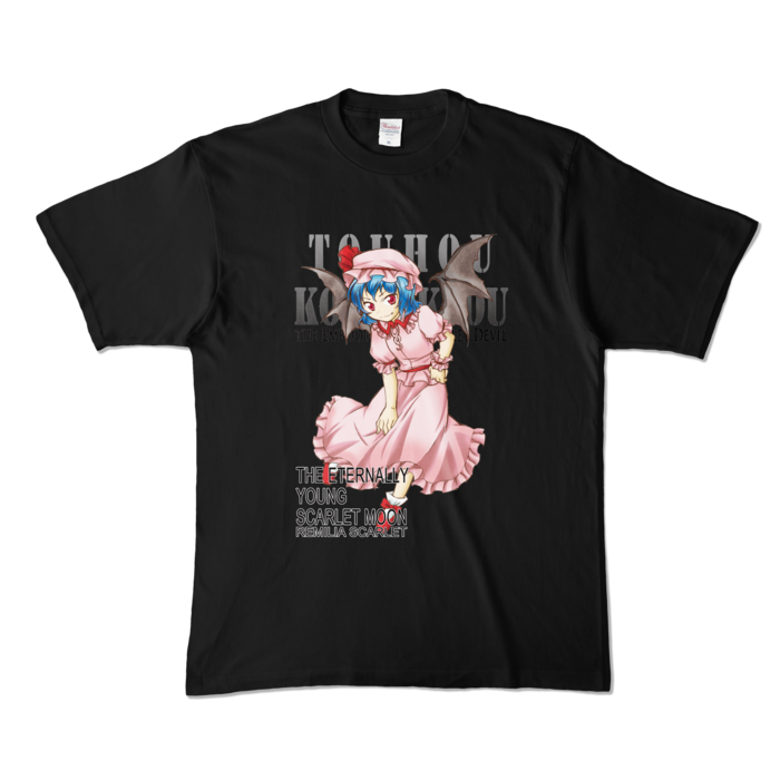 カラーTシャツ - XL - ブラック (濃色)