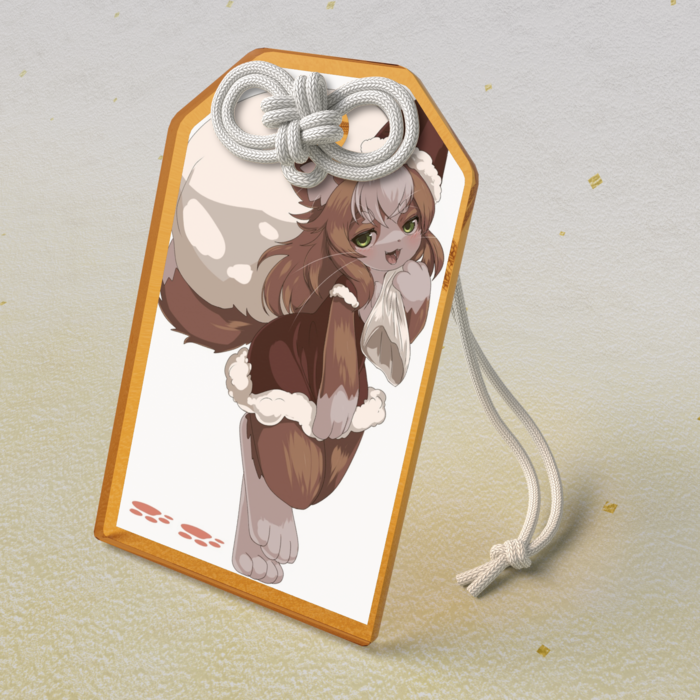 アクリルお守り - 50 × 80mm