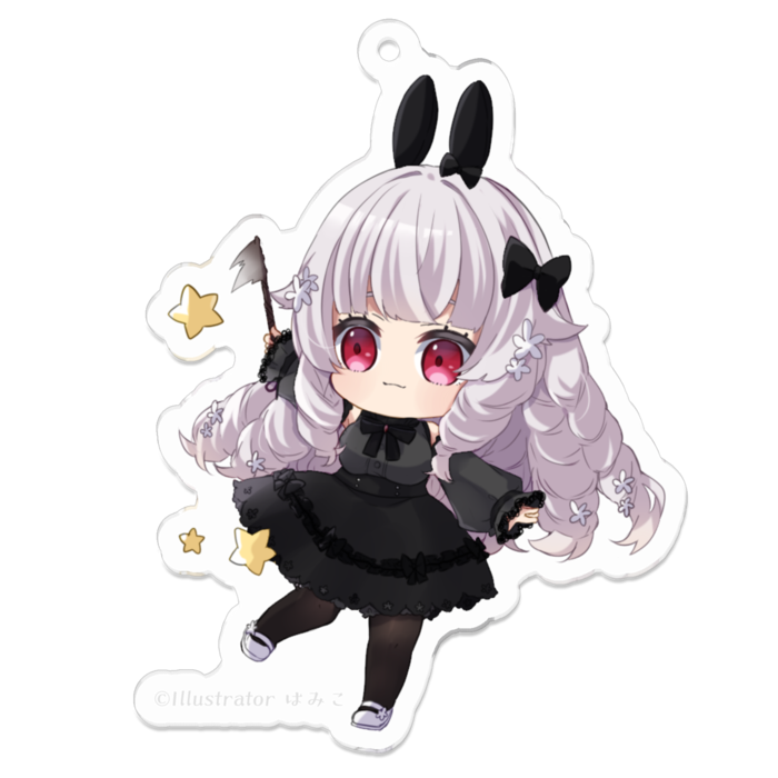 アクリルキーホルダー（コーティング） - 70 x 70 (mm)