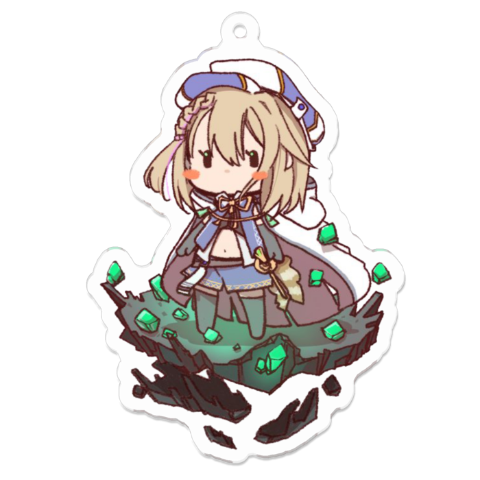 アクリルキーホルダー - 70 x 70 (mm)