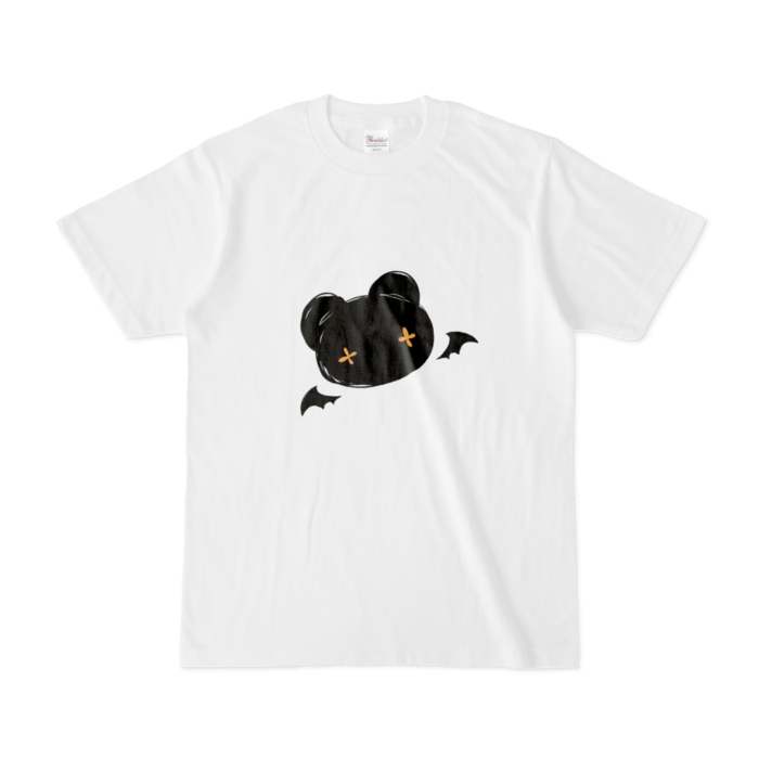 くまぞく（両面）Tシャツ - S - 白