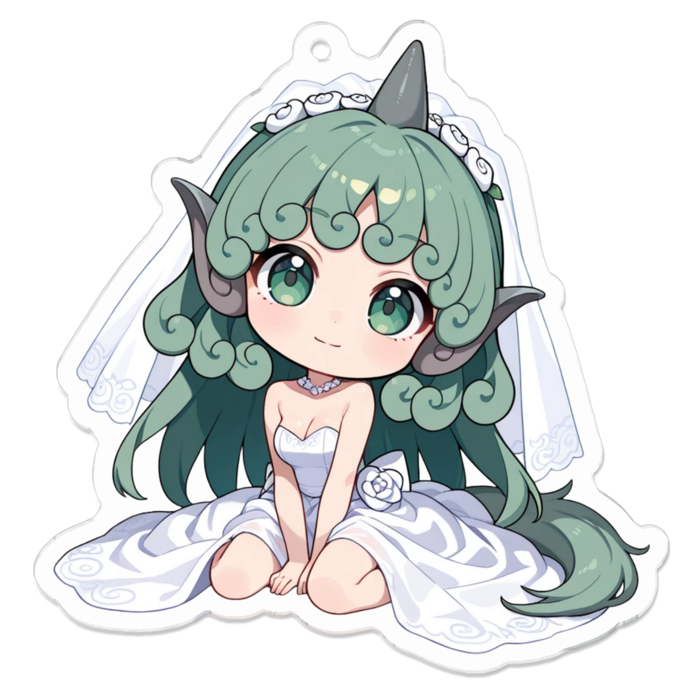 アクリルキーホルダー - 70 x 70 (mm)(キャラのみ)