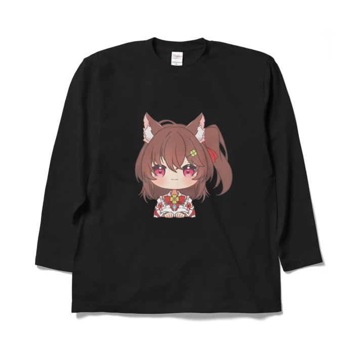 ロングスリーブTシャツ - XL - ブラック