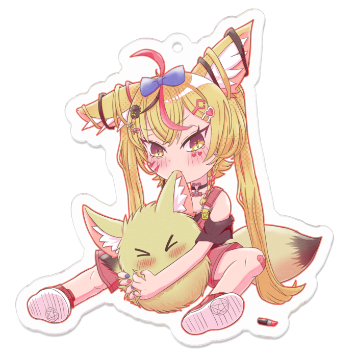 アクリルキーホルダー - 70 x 70 (mm)