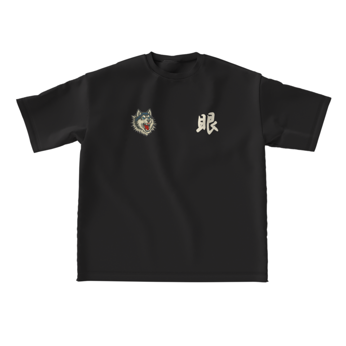 ビッグシルエットTシャツ - L - 両面