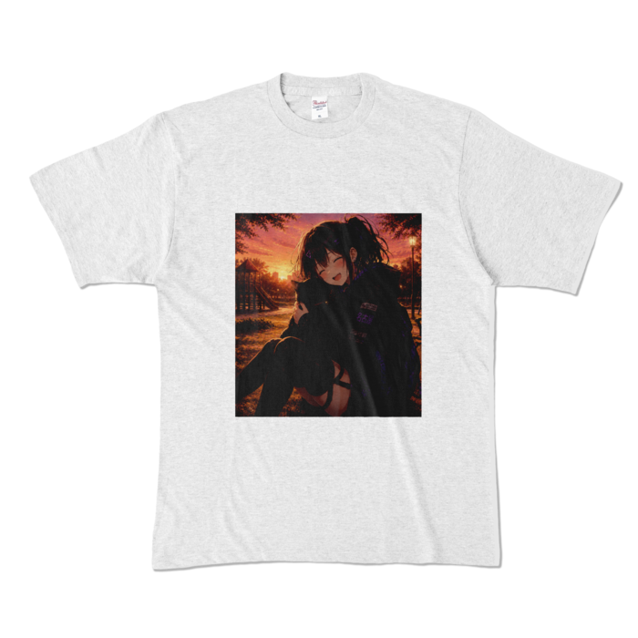 カラーTシャツ - XL - アッシュ (淡色)