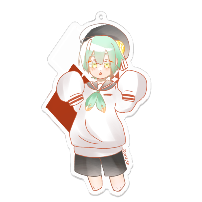 アクリルキーホルダー - 100 x 100 (mm)