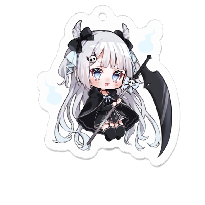 アクリルキーホルダー（コーティング） - 50 x 50 (mm)