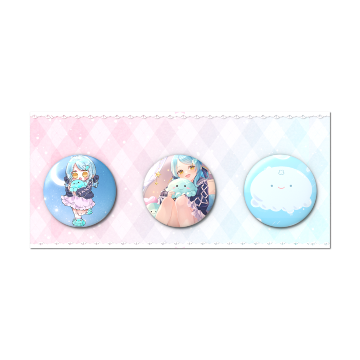 缶バッジセット - 3個セット