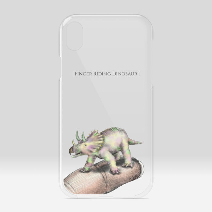 クリアiPhoneケース - iPhone XR