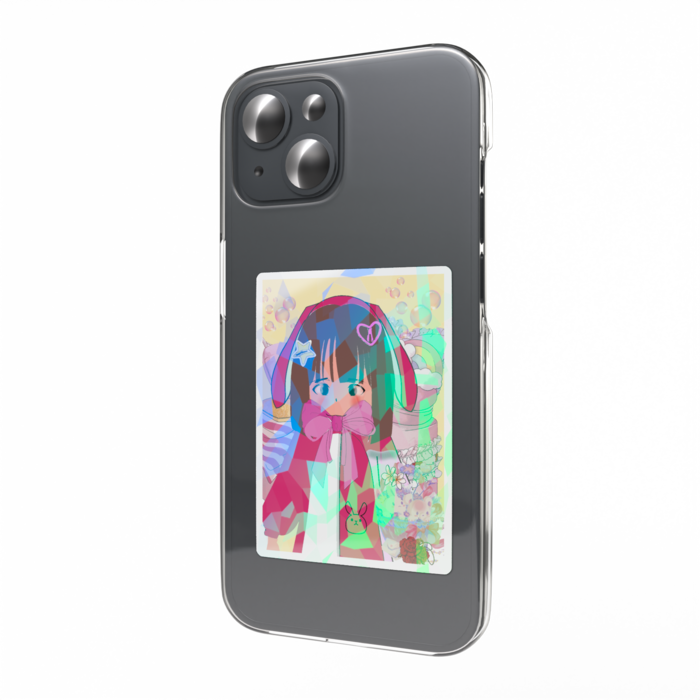 ホログラムスマホステッカー - 縦