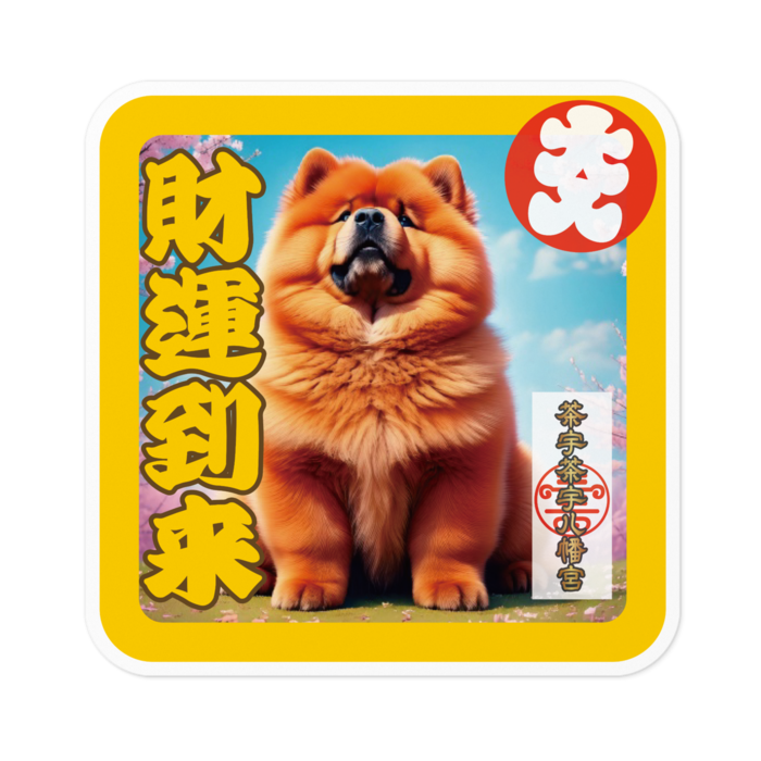 ステッカー - 100 x 100 (mm)