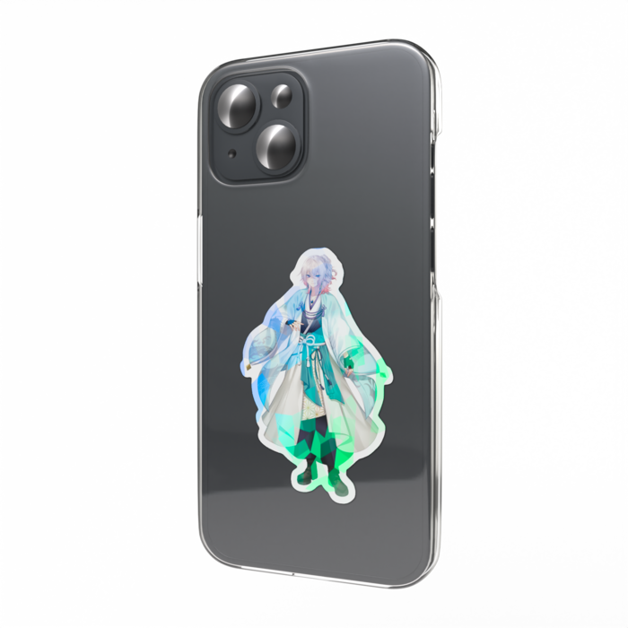 ホログラムスマホステッカー - 縦