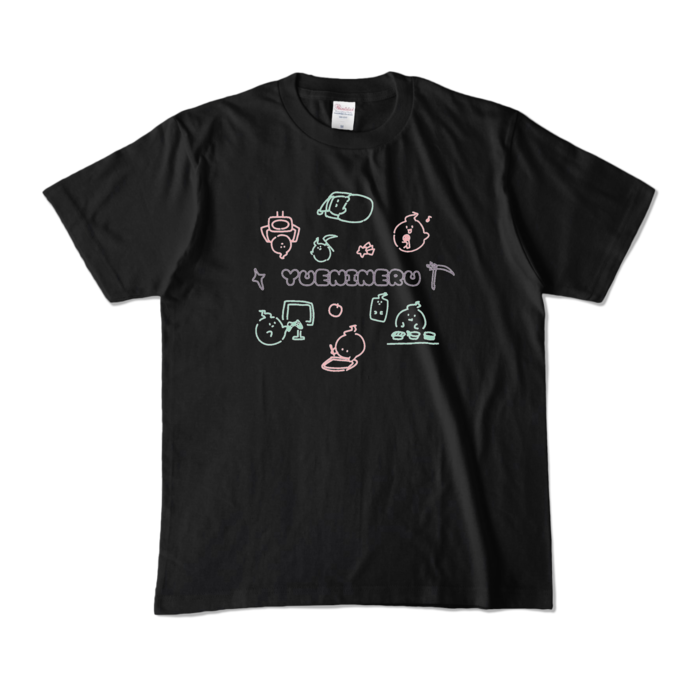 カラーTシャツ - M - ブラック (濃色)