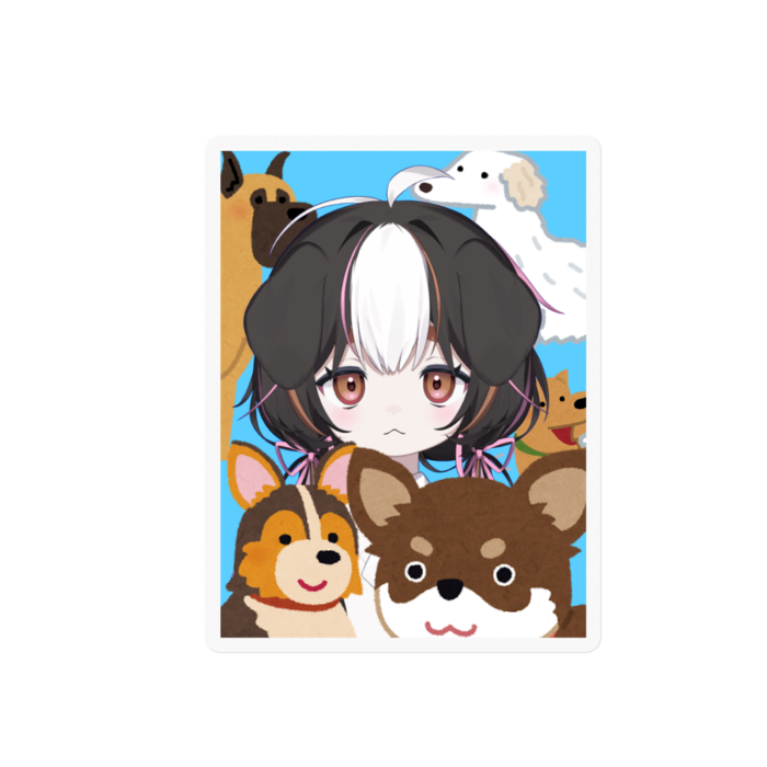 ステッカー - 100 x 100 (mm)