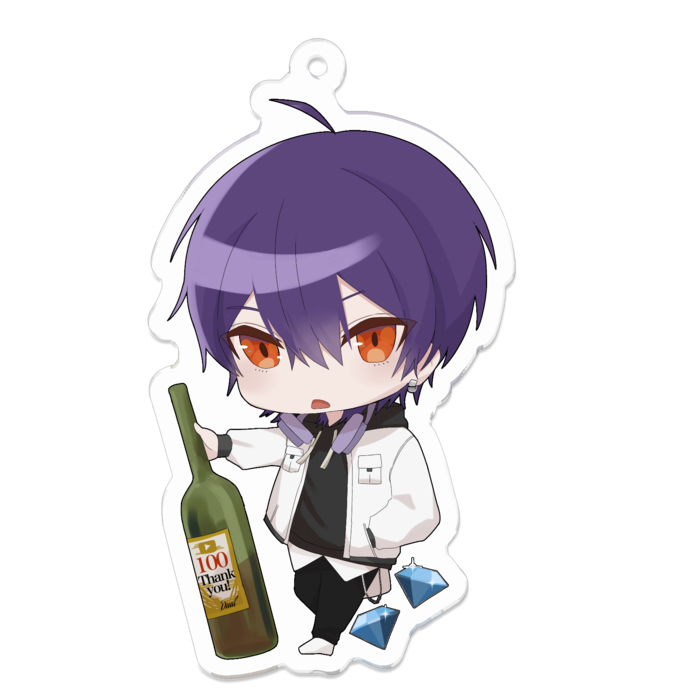 アクリルキーホルダー - 70 x 70 (mm)