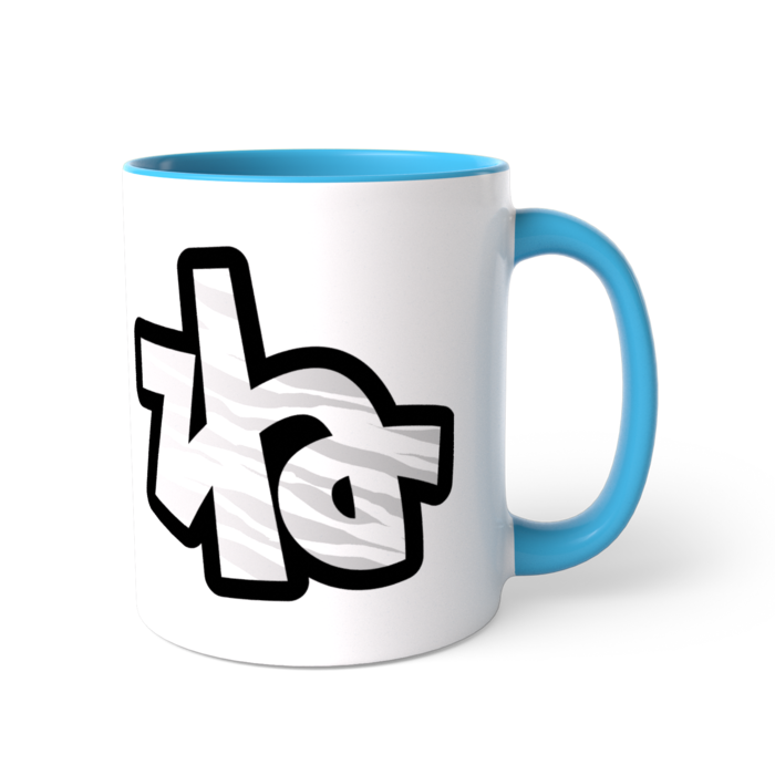 ツートンカラーマグカップ - 直径 8.2cm / 高さ 9.5cm