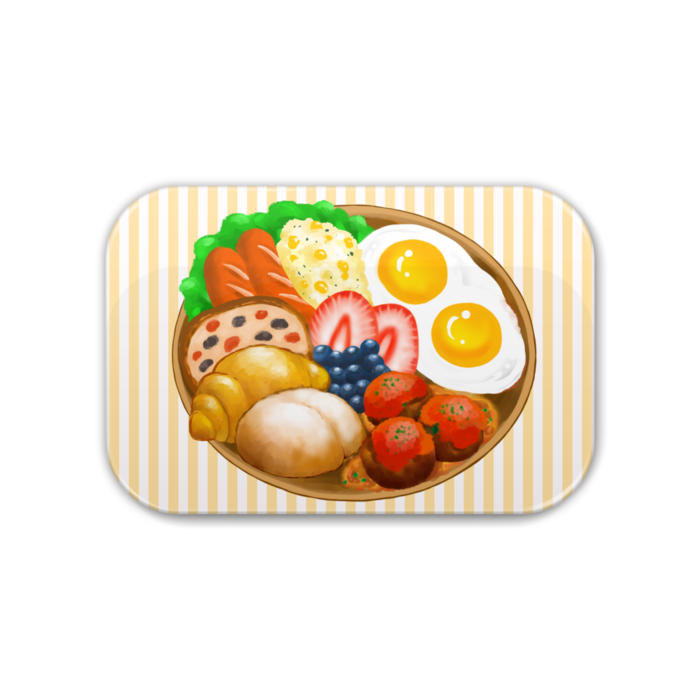 缶バッジ - 角丸 76x51mm