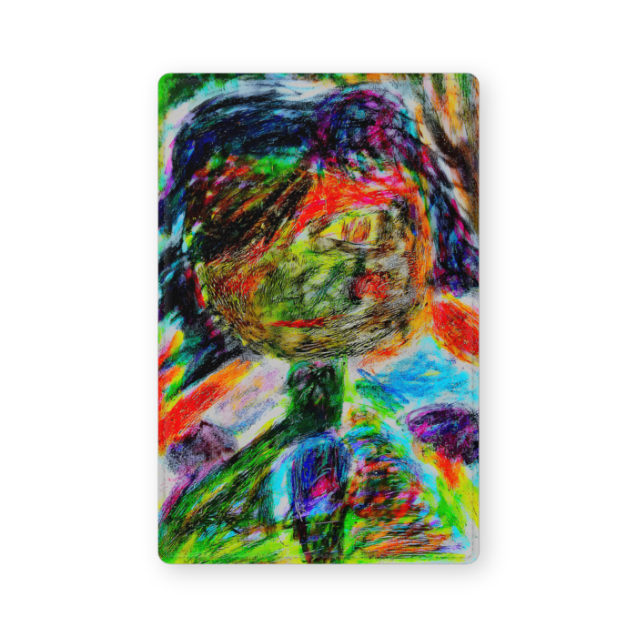 レザー製名刺入れ - 102 x 72 (mm)