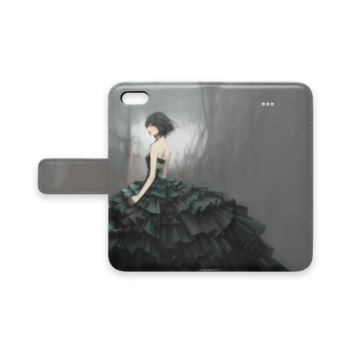 手帳型iPhoneケース - iPhone 5 / 5s / SE - ストラップ穴 なし
