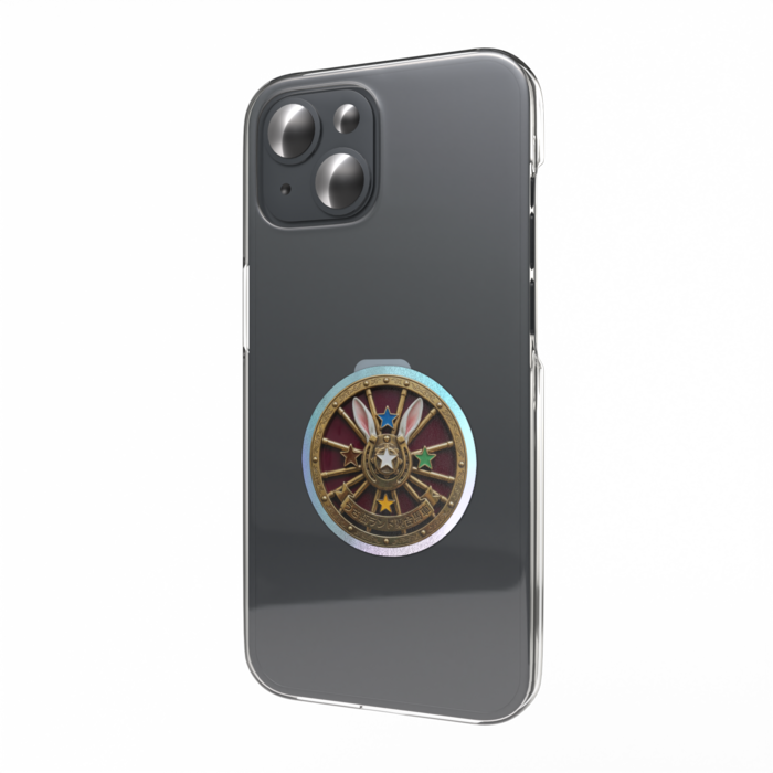 オーロラスマホステッカー - 縦