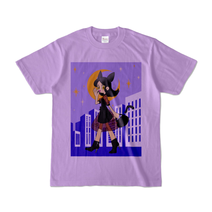 カラーTシャツ - S - ライトパープル (淡色)