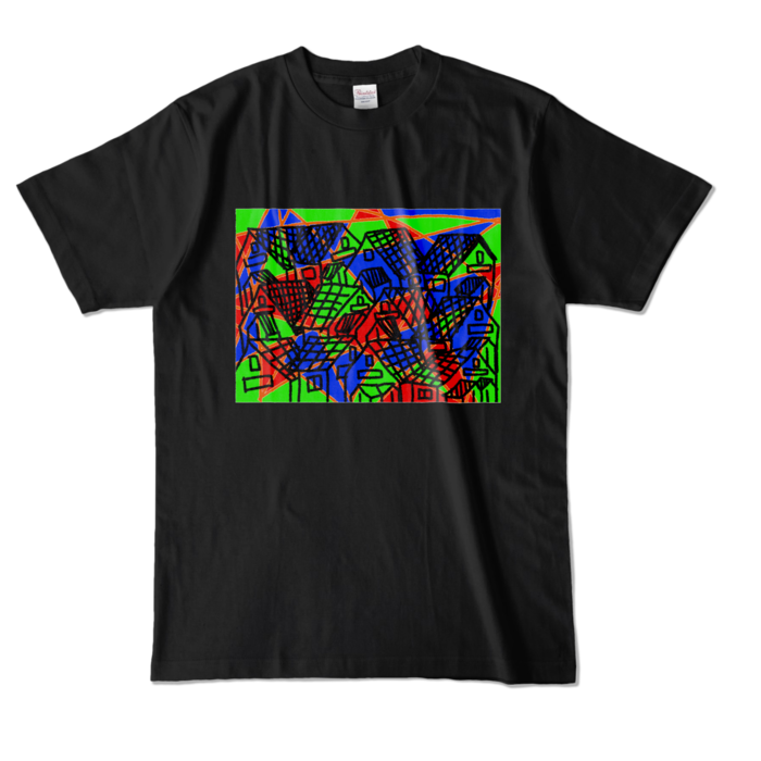 カラーTシャツ - L - ブラック (濃色)