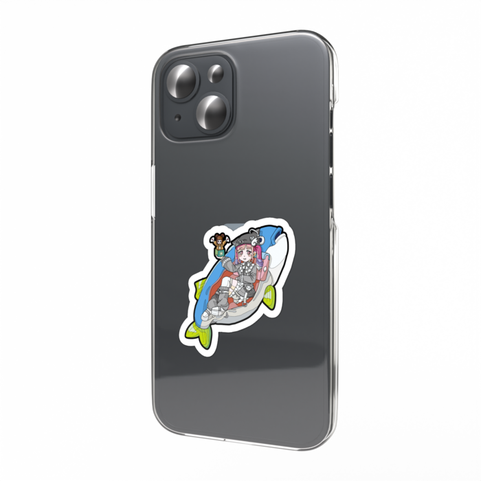 あまねぶくろ　スマホステッカー - W55 × H91mm 以内