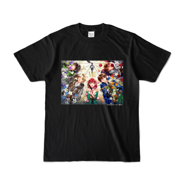 カラーTシャツ - S - ブラック (濃色)